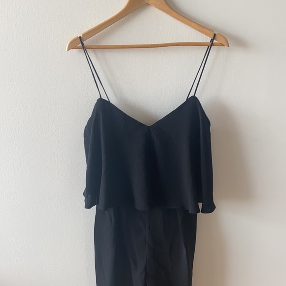 ASOS spaghetti strap Ruffle jumpsuit - Picture 3 of 11